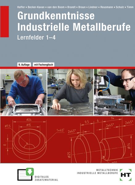 EBook inside: Buch und eBook Grundkenntnisse Industrielle Metallberufe