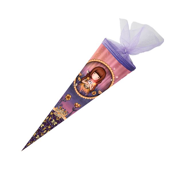 Nestler Schultüte Santoro's Gorjuss Firefly rund mit Tüllverschluss 50cm