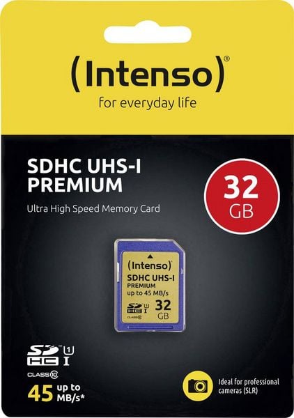 Intenso Premium - Flash-Speicherkarte - 32 GB