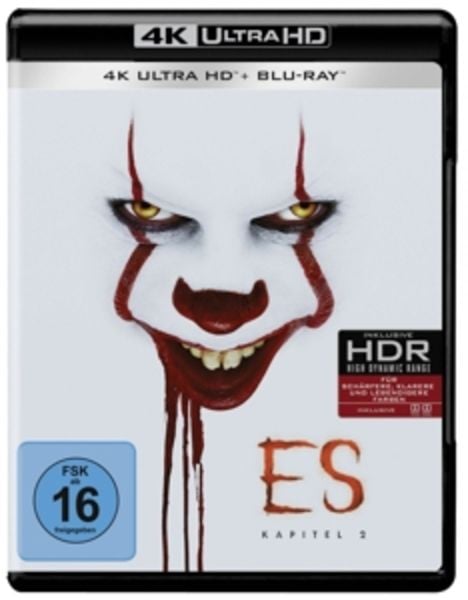 ES Kapitel 2 (4K Ultra HD) (+ Blu-ray 2D) (+ Bonus-Blu-ray)