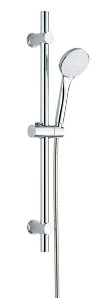Brauseset Mod. Uno, chrom, Edelstahl, 70 cm Länge, für Durchlauferhitzer geeignet