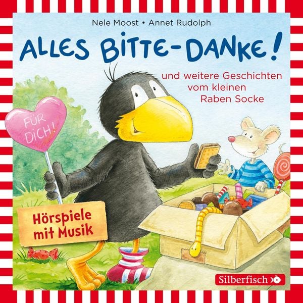 Alles Bitte-danke!, Alles Eis!, Socke will alles können und zwar ruckzuck! (Der kleine Rabe Socke) (Hörspiel)