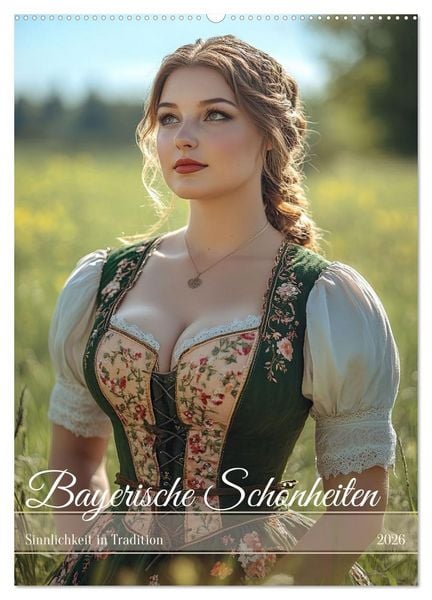Bayerische Schönheiten (Wandkalender 2026 DIN A2 hoch), CALVENDO Monatskalender