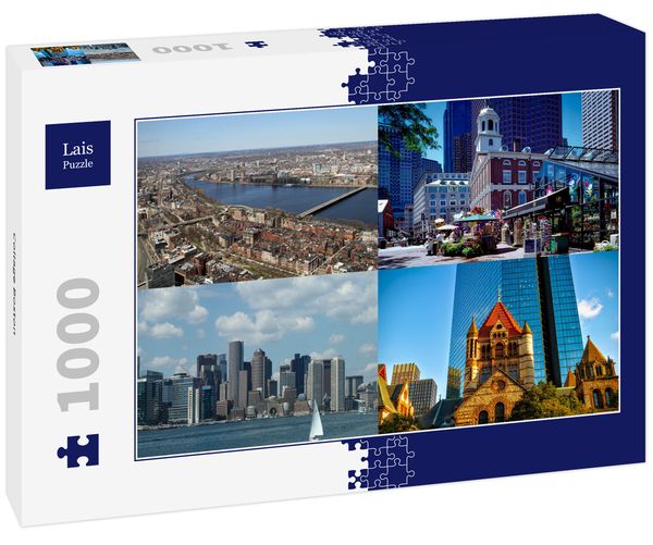 Lais Puzzle Collage Boston 1000 Teile
