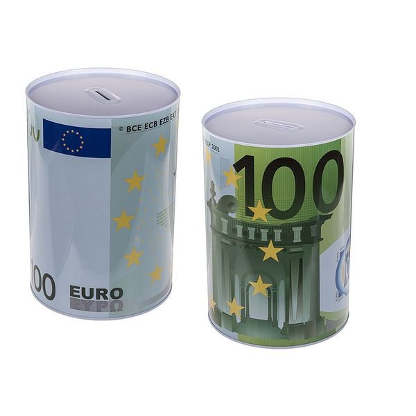 Spardose 100 Euro Note