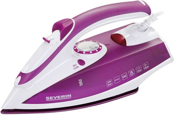 Severin BA 3243 Dampfbügeleisen Weiß, Pink 2400 W
