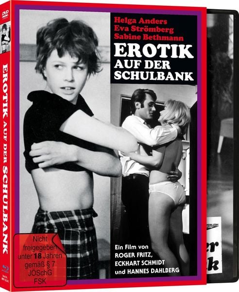 Erotik auf der Schulbank - Limited Edition auf 500 Stück (Blu-ray) (+ DVD)