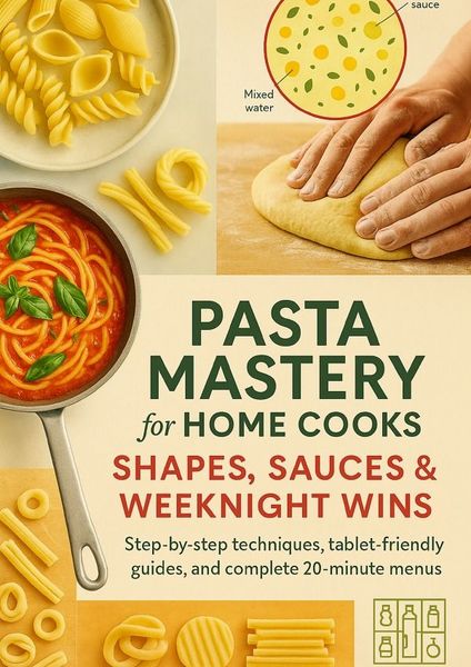 Pasta Mastery for Home Cooks: Shapes, Sauces & Weeknight Wins