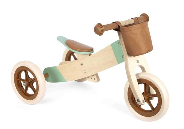 Laufrad und -dreirad Maxi Karamellbraun