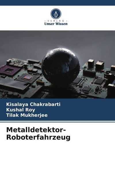 Metalldetektor-Roboterfahrzeug