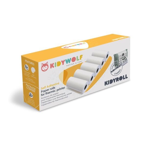 Klebepapier zu Sofortbildkamera 5 Rollen