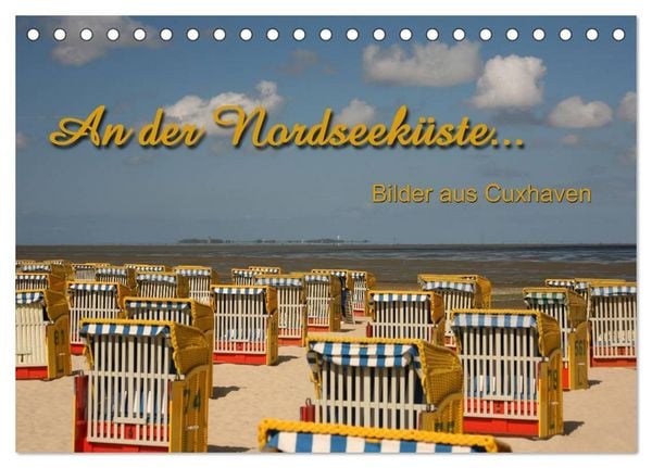 An der Nordseeküste... (Tischkalender 2027 DIN A5 quer), CALVENDO Monatskalender