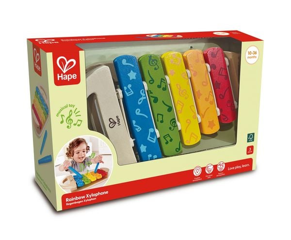 Hape - Regenbogen Xylophon