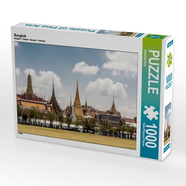 CALVENDO Puzzle Bangkok 1000 Teile Puzzle quer 1000 Teile Lege-Größe 64 × 48 cm Foto-Puzzle für glückliche Stunden