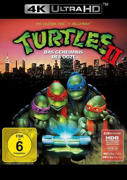 Turtles II - Das Geheimnis des Ooze (4K UHD-Blu-ray + Blu-ray)