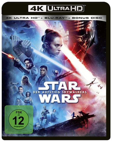 Star Wars - Der Aufstieg Skywalkers (4K Ultra HD) (+ Blu-ray 2D) (+ Bonus-Blu-ray)