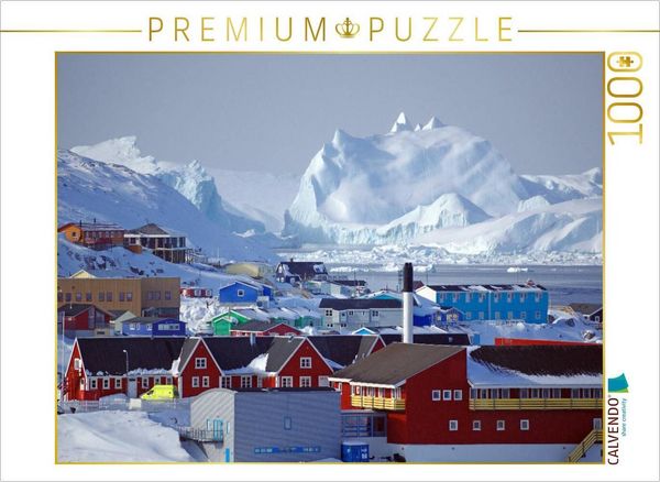 CALVENDO Puzzle Ein Motiv aus dem Kalender Grönland - Der wilde, weiße Westen 1000 Teile Lege-Größe 64x48cm Foto-Puzzle für glückliche Stunden