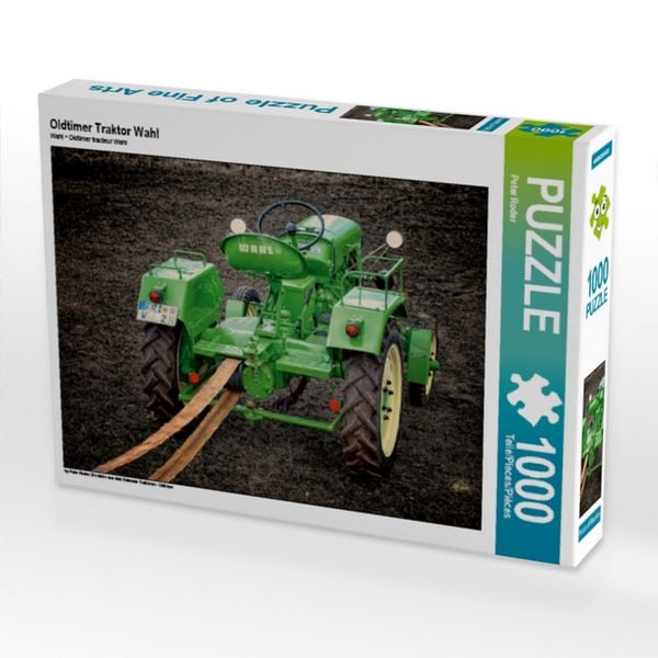 CALVENDO Puzzle Oldtimer Traktor Wahl 1000 Teile Puzzle quer 1000 Teile Lege-Größe 64 × 48 cm Foto-Puzzle für glückliche Stunden