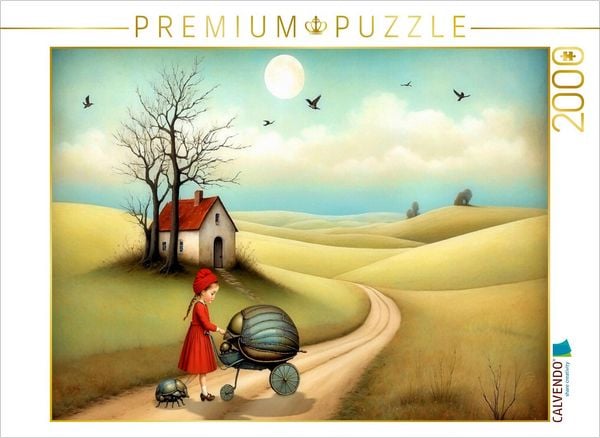 CALVENDO Puzzle Pias prima Puppenwagen 2000 Teile Lege-Größe 90x67cm Foto-Puzzle für glückliche Stunden
