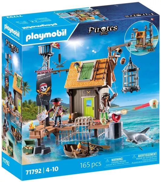 PLAYMOBIL 71792 Piratenhafen mit Seeräuber-Gefängnis
