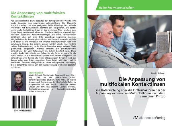 Die Anpassung von multifokalen Kontaktlinsen