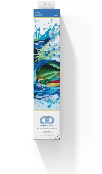 DIAMOND DOTZ - Diamond Painting Delfin Flipper