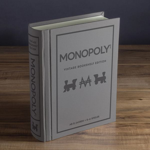 Monopoly - Vintage Buch-Design Edition