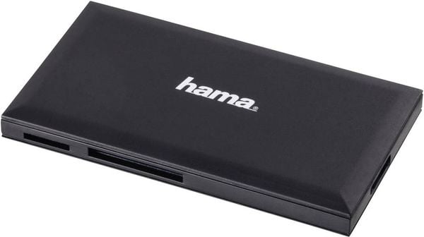 Hama 181018 Externer Speicherkartenleser CompactFlash, Memory Stick, Memory Stick Duo, Memory Stick PRO, Memory Stick PRO Duo, microSD, microSDHC
