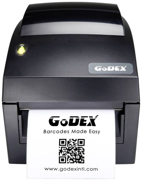 Godex DT4x Etikettendrucker Thermodirekt 203 x 203 dpi Etikettenbreite (max.): 118 mm USB, RS-232, LAN