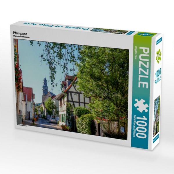 CALVENDO Puzzle Pfarrgasse 1000 Teile Puzzle quer 1000 Teile Lege-Größe 64 × 48 cm Foto-Puzzle für glückliche Stunden