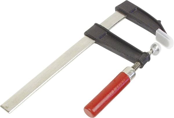 Brüder Mannesmann Schraubzwinge, schwer 120 x 200 mm I M 910-0200 Brüder Mannesmann M 910-0200 Spann-Weite (max.):200 mm Ausladungs-Maße:120 mm