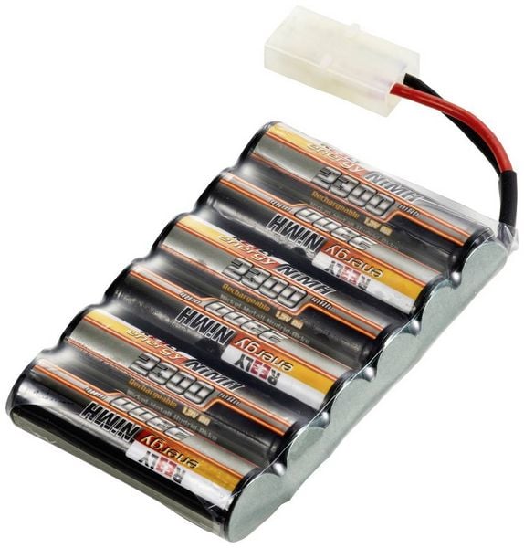 Reely Modellbau-Akkupack (NiMh) 7.2V 2300 mAh Side-by-Side Tamiya