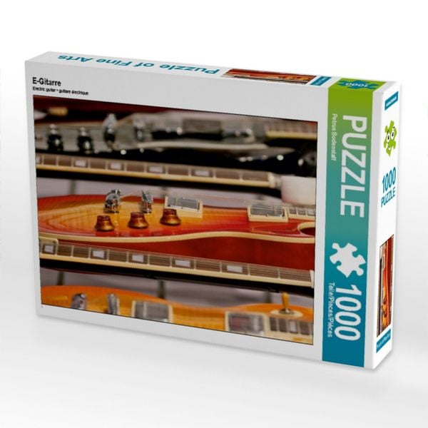 CALVENDO Puzzle E-Gitarre 1000 Teile Lege-Größe 64x48cm Foto-Puzzle für glückliche Stunden