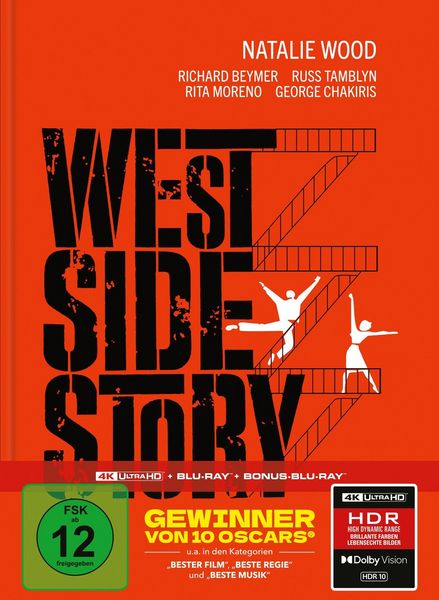 West Side Story - Limitiertes Mediabook (4K Ultra HD + Blu-ray + Bonus-Blu-ray)