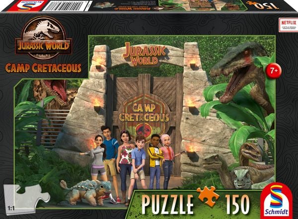 Jurassica World Camp Cretaceous, Neue Abenteuer, Camp Kreidezeit, 150 Teile