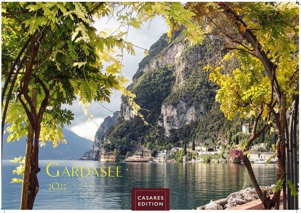 Gardasee Kalender 2027 – Wandkalender Fotokalender Italien 24x35cm - mit 12 beeindruckenden Motiven – Italien Kalender