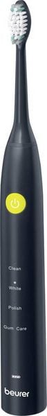 Beurer SC 30 Elektrische Schallzahnbürste 10487 Elektrische Zahnbürste Schwarz-Gelb