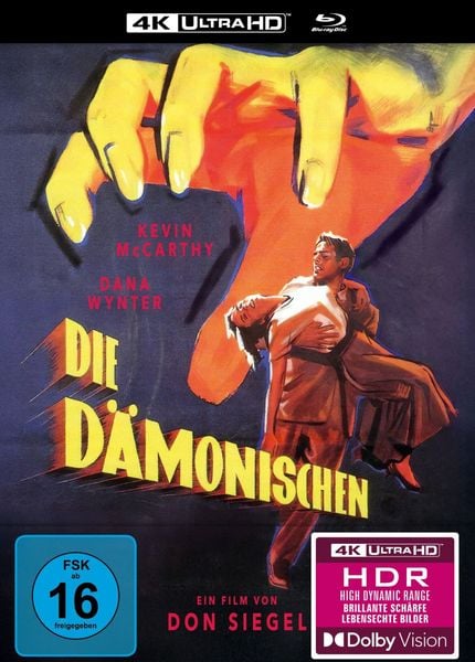 Die Dämonischen - Die Körperfresser kommen: Das Original! - 2-Disc Limited Collector's Edition Mediabook (4K UHD-Blu-ray + Blu-ray)