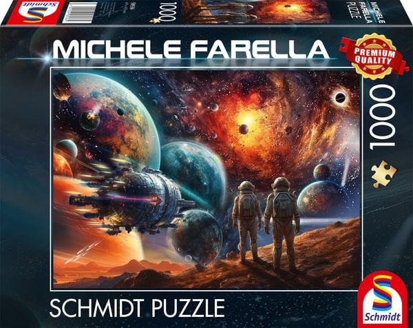 PU1000T.M.Farella Kosmische Farbenpracht, Reise ins Weltall