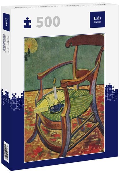 Lais Puzzle Vincent Willem van Gogh - Paul Gauguins Stuhl (Der leere Stuhl) 500 Teile