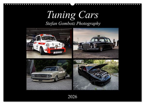 Tuning Cars (Wandkalender 2026 DIN A2 quer), CALVENDO Monatskalender