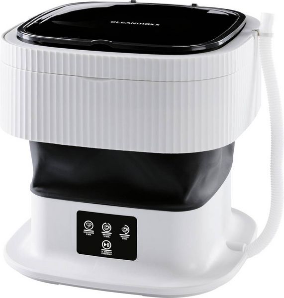 CleanMaxx Mini-Waschmaschine faltbar Waschmaschine Standgerät 1kg