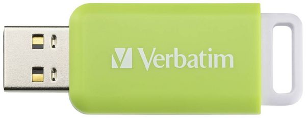 Verbatim V DataBar USB 2.0 Drive USB-Stick 32GB Grün 49454 USB-A (USB 2.0)
