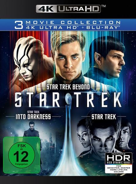 Star Trek - 3-Movie Collection (4K Ultra HD) (3 Blu-ray 4K) (+ 3 Blu-ray 2D)