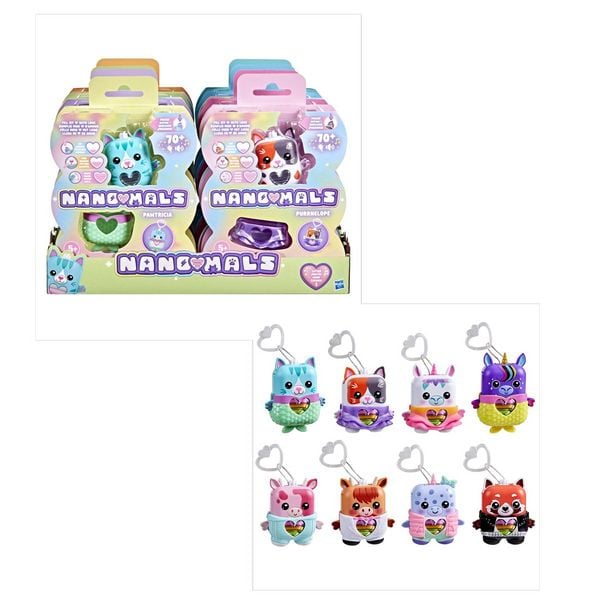 Hasbro Nano-Mals Elektronische Fidget-Tierchen