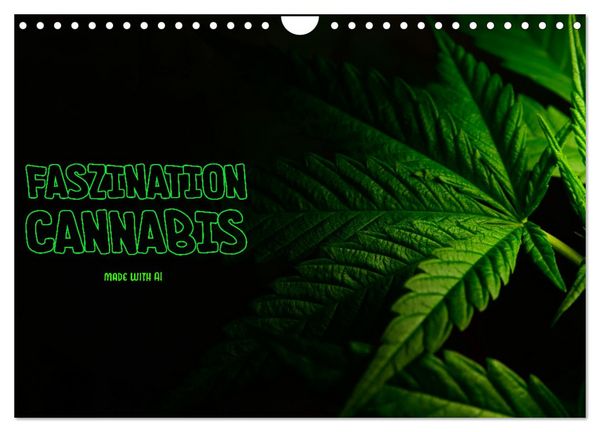 Faszination Cannabis (Wandkalender 2026 DIN A4 quer), CALVENDO Monatskalender