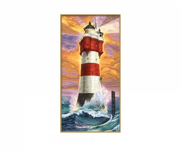 Schipper Malen nach Zahlen: Leuchtturm Roter Sand, 40x80 cm