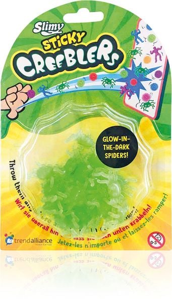 Slimy Sticky Creeblers - 36 Blister - je 12 Stk. 3fach sort.