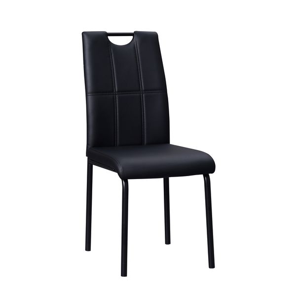 HTI-Living Stuhl Denton PU schwarz Stuhl Denton PU schwarz