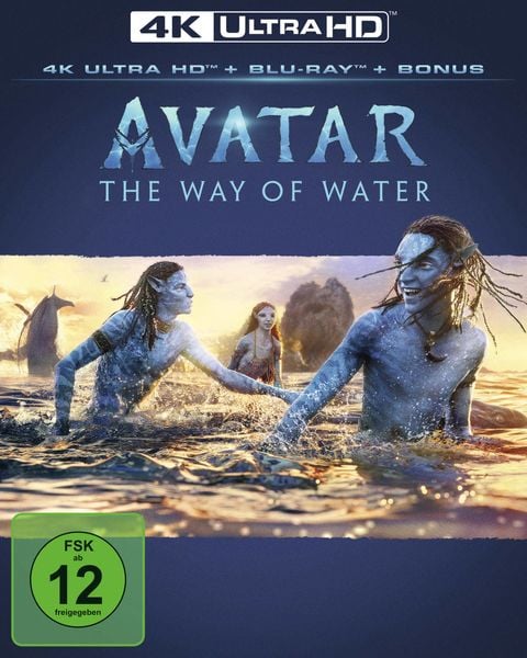 Avatar - The Way of Water - (4K Ultra HD) (+ Blu-ray) (+ Bonus-Blu-ray)
